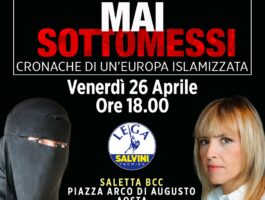 Silvia Sardone presenta: Mai sottomessi