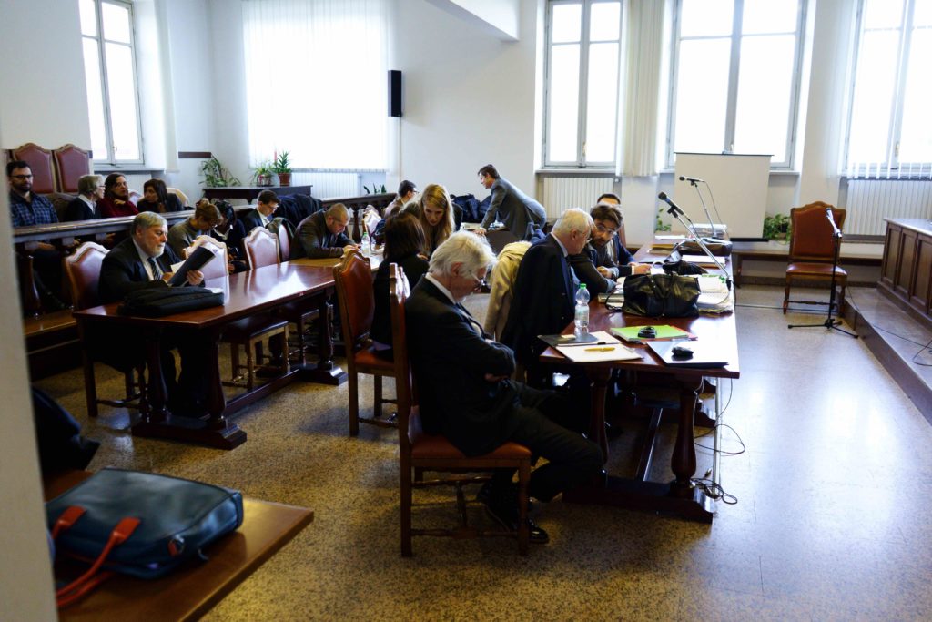 Aula Tragedia Ruthor Udienza