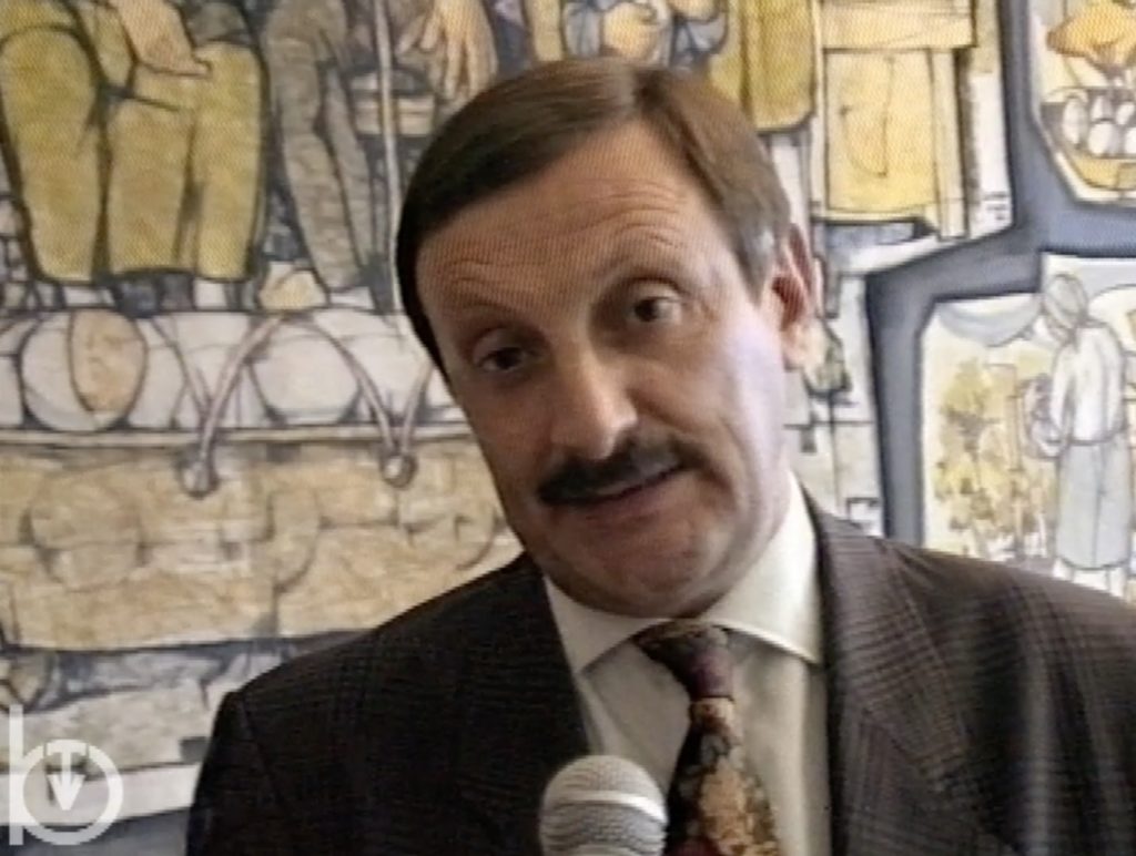 Il Presidente Della Giunta Dino Vierin 1994