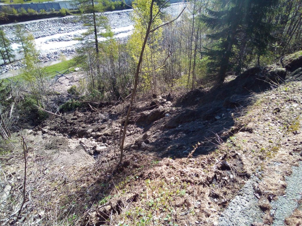 Val Veny Smottamento 4 Maggio 20203
