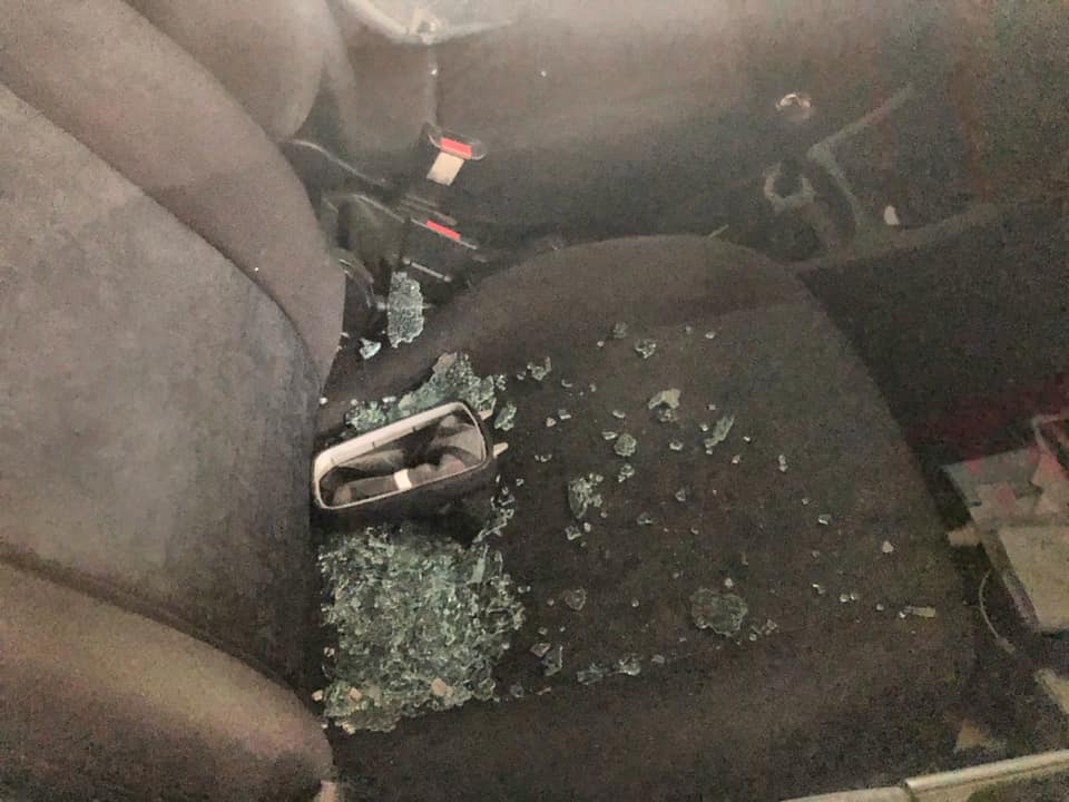 Auto Vandalizzata Donnas 3