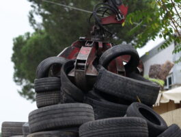 150 tonnellate di pneumatici fuori uso raccolte in Valle d\'Aosta