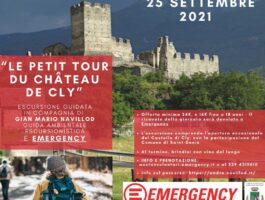 Emergency: un\'escursione solidale al Castello di Cly