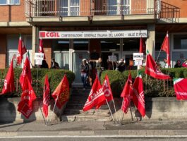 Cgil Aosta aperta per solidarietà con Roma