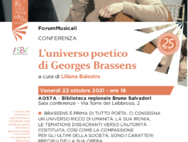 Una conferenza sull\'universo poetico di Georges Brassens