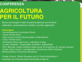 Una conferenza sull\'agricoltura del futuro