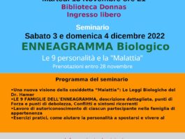 Biblioteca di Donnas: un seminario sull\'enneagramma biologico
