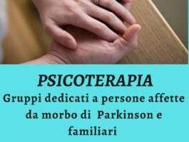 Un percorso di psicoterapia per persone colpite dal morbo di Parkinson e i familiari