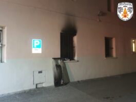 Aosta: incendio in una sala riunioni di via Piccolo San Bernardo