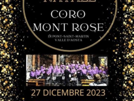 Il coro Mont Rose di Pont-Saint-Martin in concerto a Pré-Saint-Didier