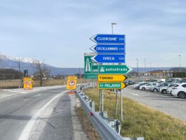 Autostrada Ivrea-Scarmagno: traffico difficile