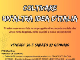 Libera terra: Coltivare un\'altra idea d\'Italia