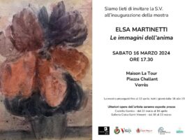 Elsa Martinetti - Le immagini dell\'anima in mostra